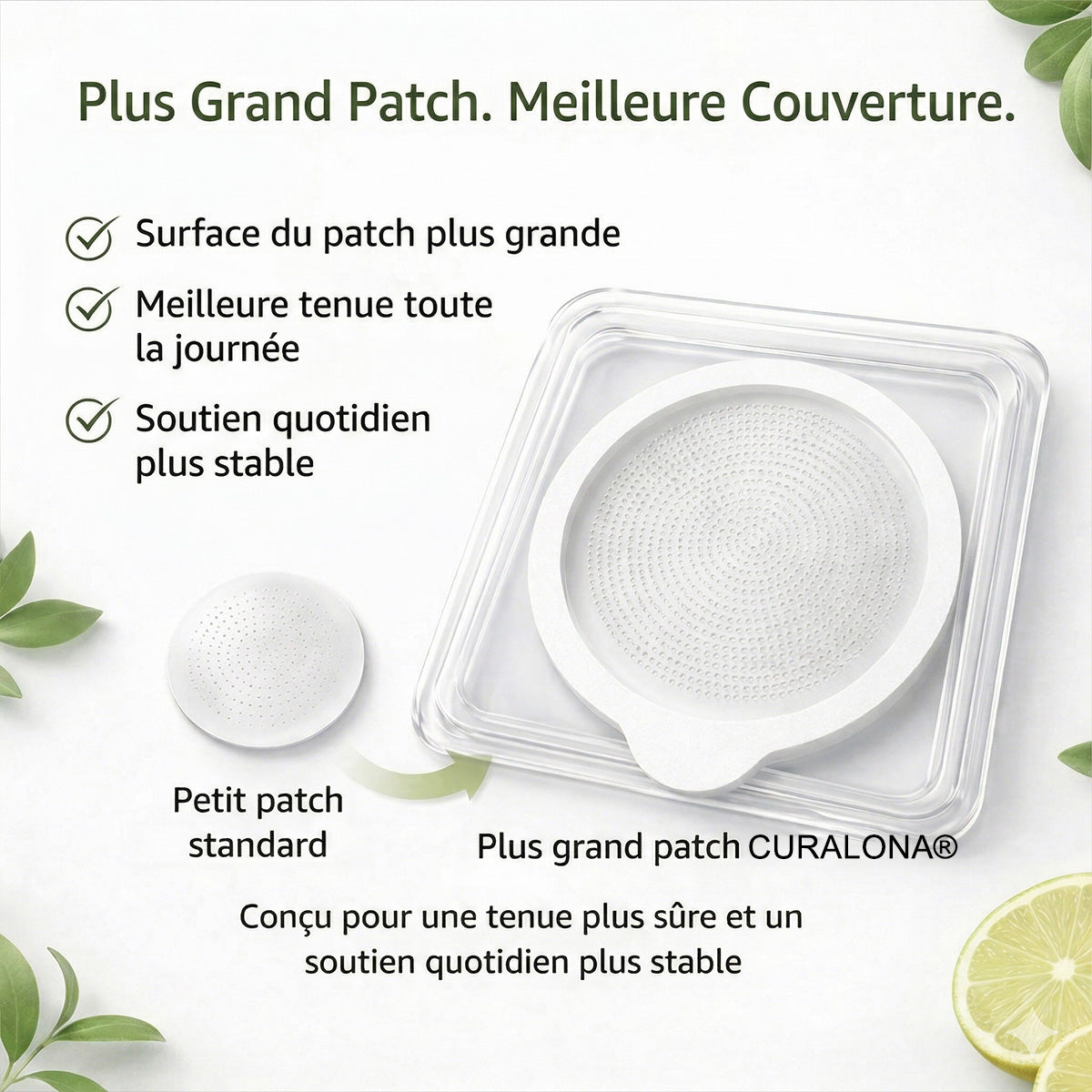 Boutique Officielle Curalona® | Patch Minceur Micro-aiguilles 10-en-1 au Moringa, Berbérine & NAD+ — Pour une Silhouette Plus Ferme et Affinée