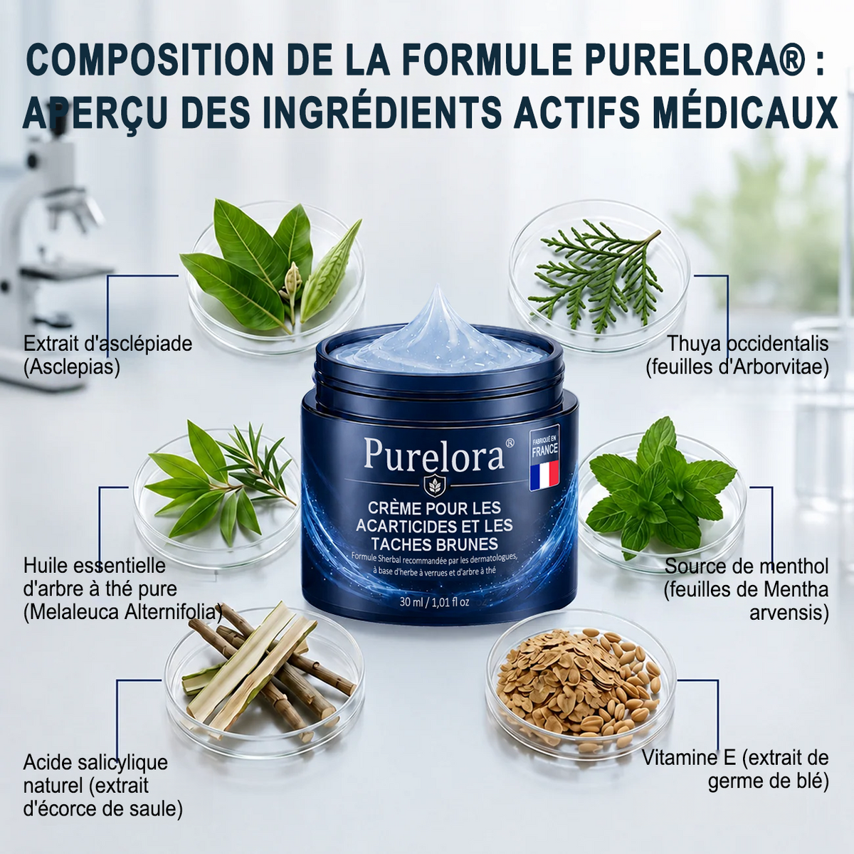 👩‍⚕️✅Purelora® 7 jours, nettoyant visage et parfum pour le visage (sans parfum – sans sels) 👍