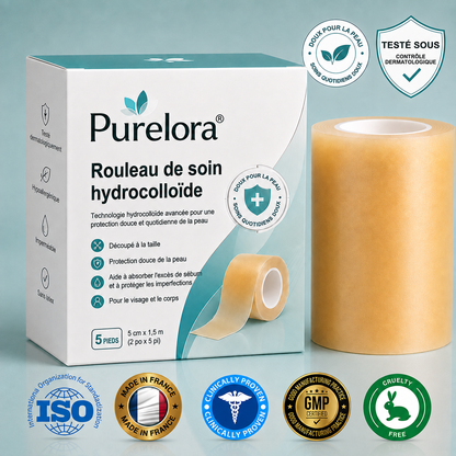 Roll soin hydratant 6 en 1 Purelora® | ✅💎 – Soin anti-acné, contrôle du sébum, atténuation des marques post-imperfections, soin des cicatrices, protection contre les imperfections et soin des pores