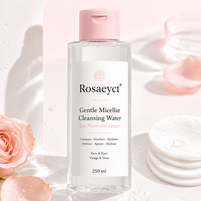 Rosaeyct® Eau micellaire nettoyante douce