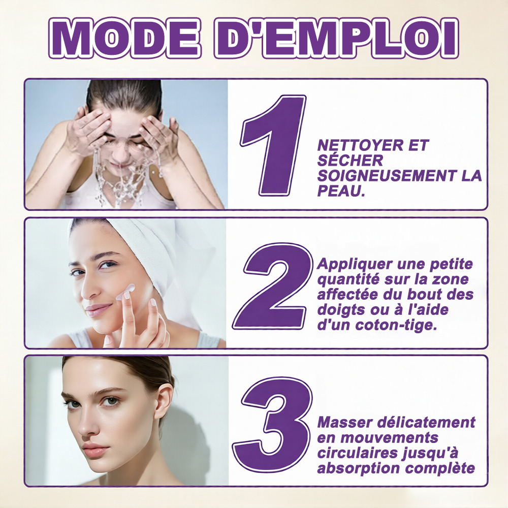 Fabriquée et expédiée depuis la France 🍁 Purelora® Crème réparatrice pour la peau à la biotine 10-en-1 — Dernier jour de promotion : -75 %