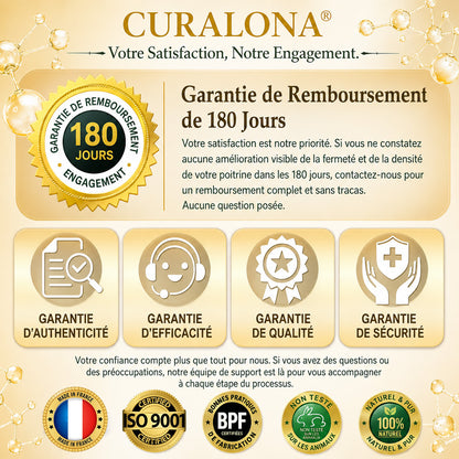 CURALONA®🏆 Patchs de nano-microneedling pour le volume, le galbe et la fermeté du buste – Formule Volufiline + Exosomes + Peptide de cuivre, boostée par la technologie de renouvellement cellulaire.