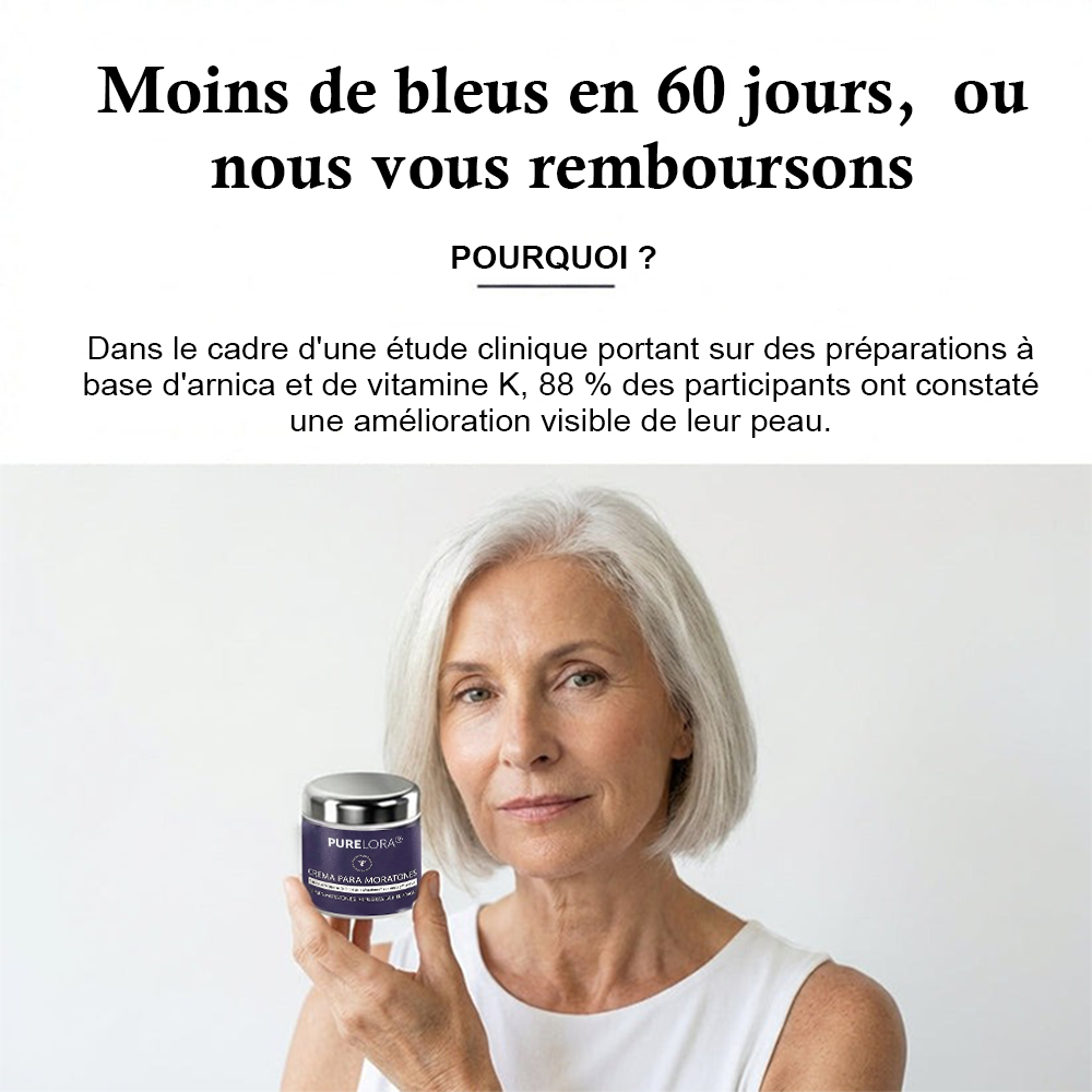 💥Plus de 100 000 unités vendues💕 - Crème PURELORA® pour réparer les ecchymoses et renforcer la peau