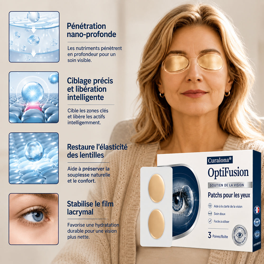Curalona® Cache-œil OptiFusion Vision Support