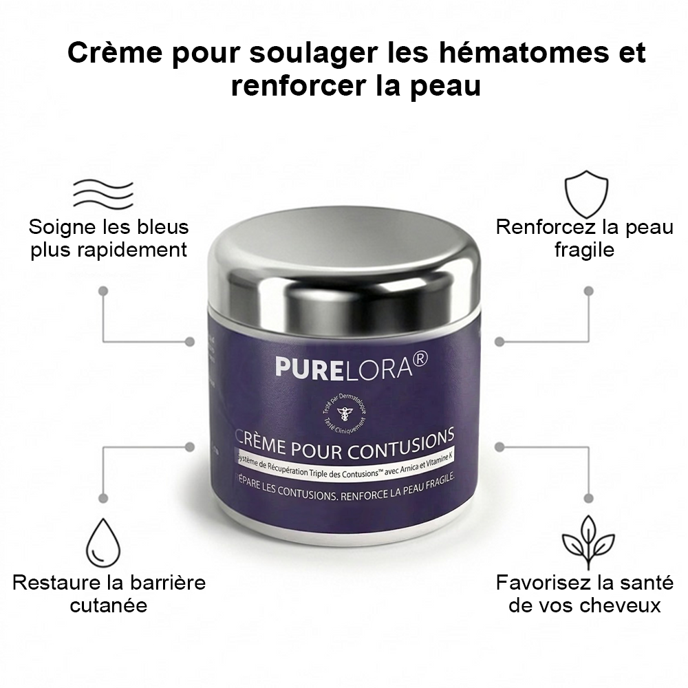 💥Plus de 100 000 unités vendues💕 - Crème PURELORA® pour réparer les ecchymoses et renforcer la peau