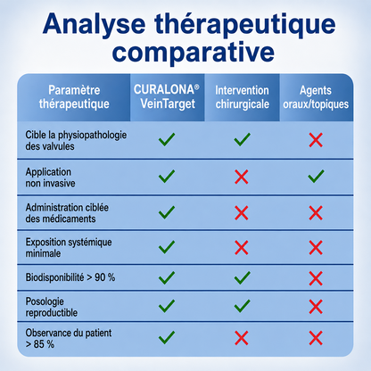 🇫🇷✨👨‍⚕️ CURALONA® VeinTarget Patch à Micro-Aiguilles ⚡ Soulagement rapide, soutien longue durée