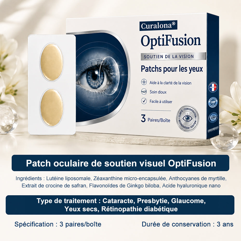Curalona® Cache-œil OptiFusion Vision Support