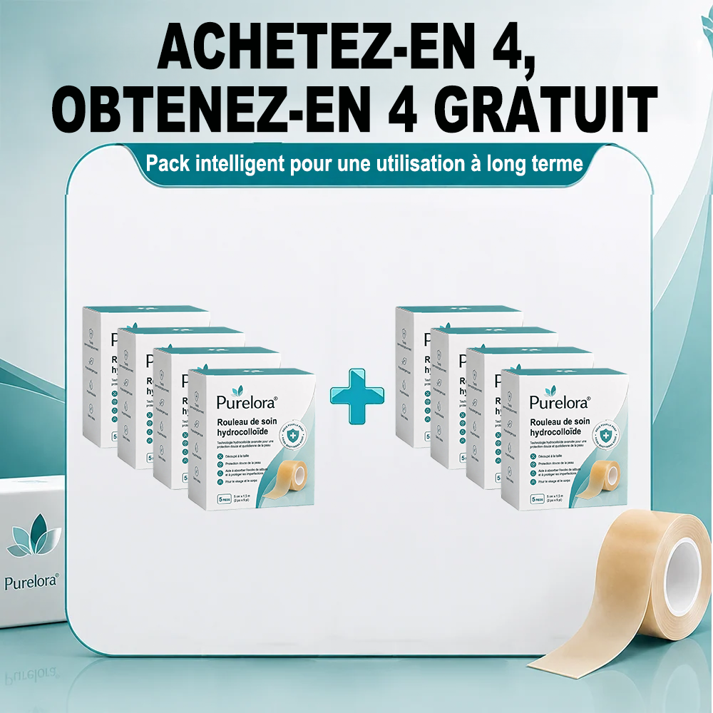 Roll soin hydratant 6 en 1 Purelora® | ✅💎 – Soin anti-acné, contrôle du sébum, atténuation des marques post-imperfections, soin des cicatrices, protection contre les imperfections et soin des pores
