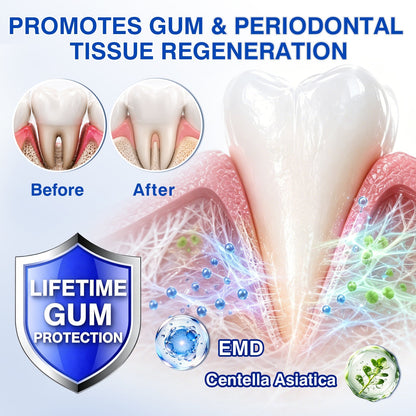 🇺🇸🦷PURELORA® GumRevive Periodontal Repair Gel (For Bleeding Gums, Gum Recession & Loose Teeth)