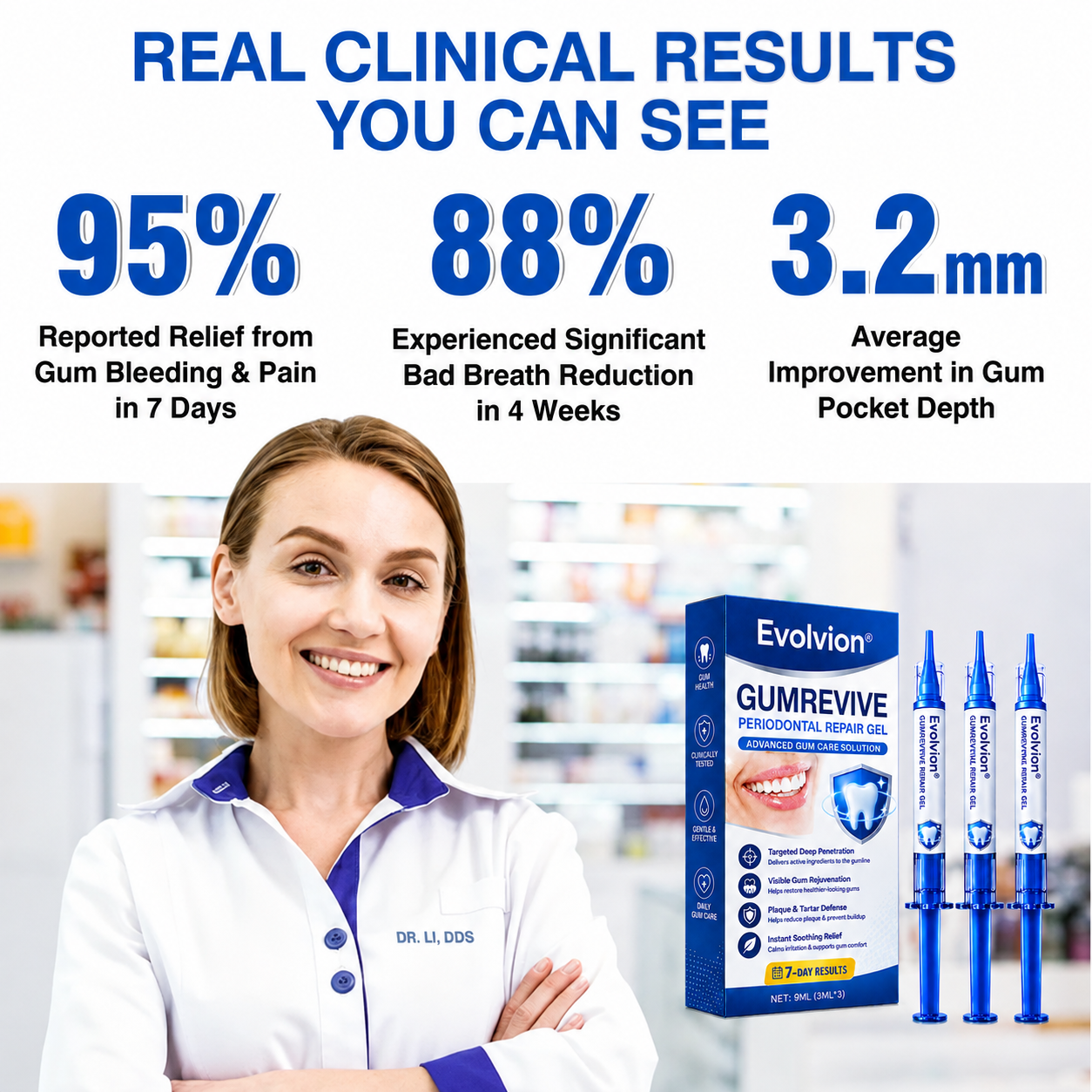 🇺🇸🦷PURELORA® GumRevive Periodontal Repair Gel (For Bleeding Gums, Gum Recession & Loose Teeth)