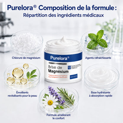 Crème au chlorure de magnésium PURELORA® | Soulagez la sciatique en seulement 15 minutes !