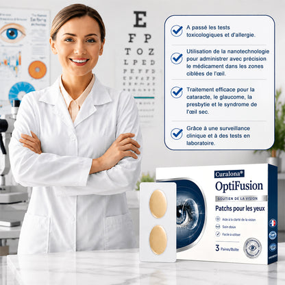 Curalona® Cache-œil OptiFusion Vision Support