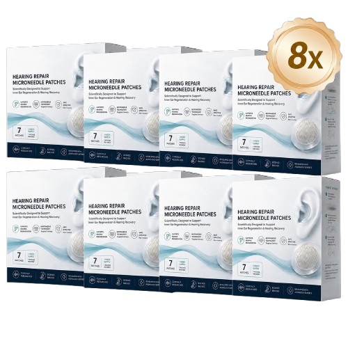 Patchs à micro-aiguilles CURALONA® pour le soutien de l'audition