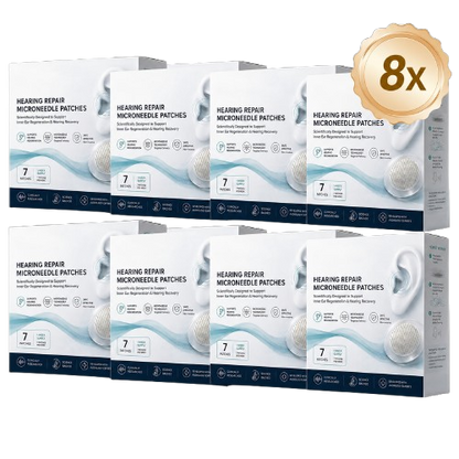 Patchs à micro-aiguilles CURALONA® pour le soutien de l'audition