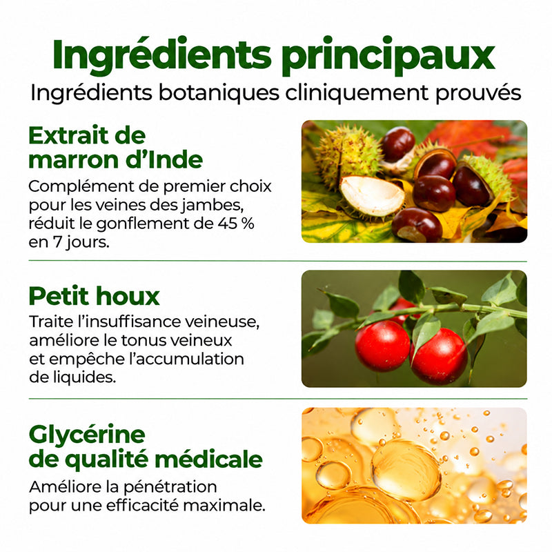 Crème Purelora® Professional pour la circulation des jambes
