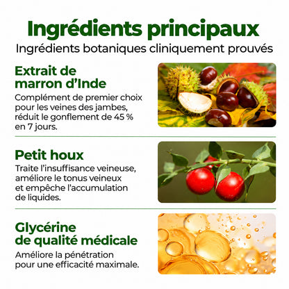 Crème Purelora® Professional pour la circulation des jambes