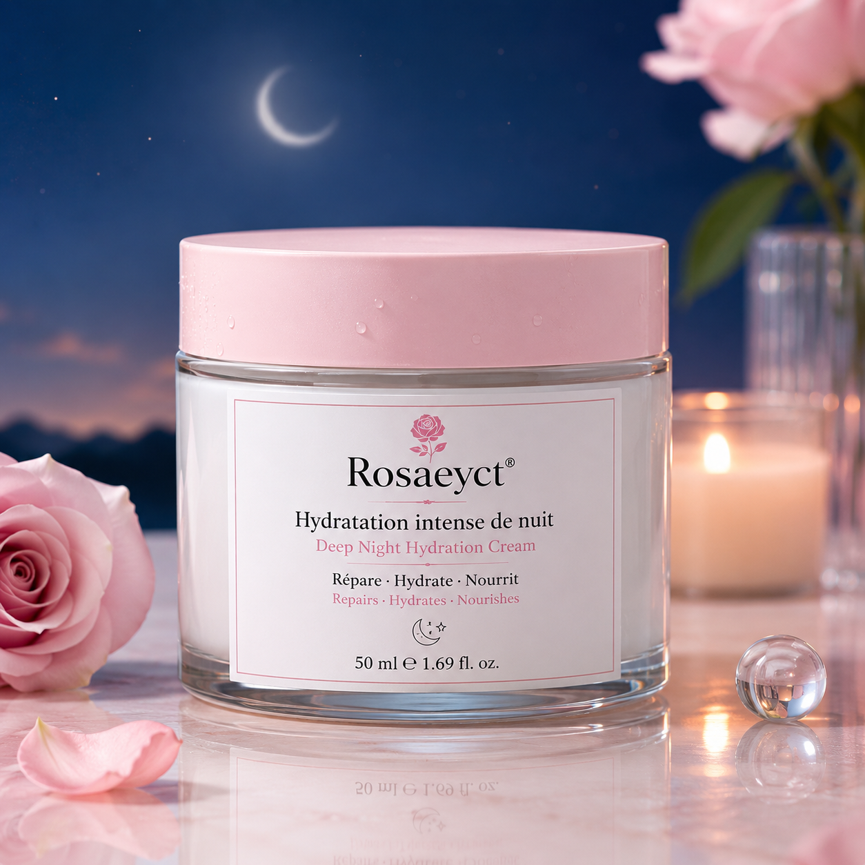 Rosaeyct® Hydratation intense de nuit
