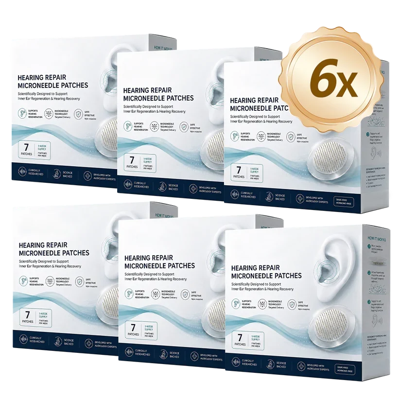 Patchs à micro-aiguilles CURALONA® pour le soutien de l'audition