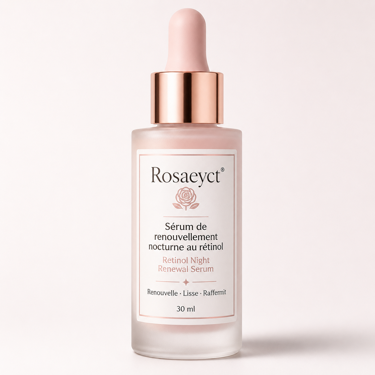 Rosaeyct® Sérum de renouvellement nocturne au rétinol